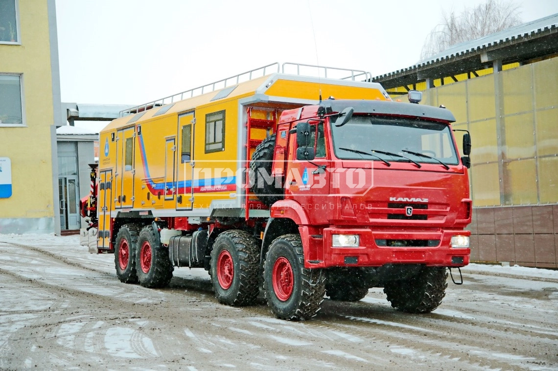 Передвижная мастерская на базе шасси КАМАЗ 63501 1