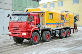 Передвижная мастерская на базе шасси КАМАЗ 63501 2